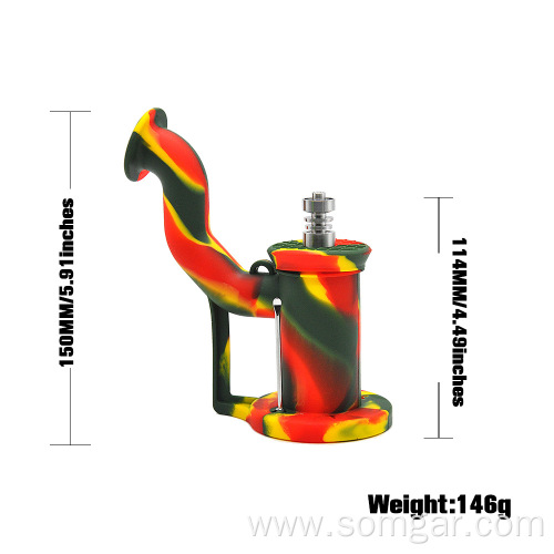 XY76HSG003 Silicone hookah Smoking Pipes weed accessories